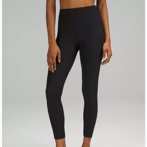 LuluLemon Align 7/8 high Rise Black Leggings